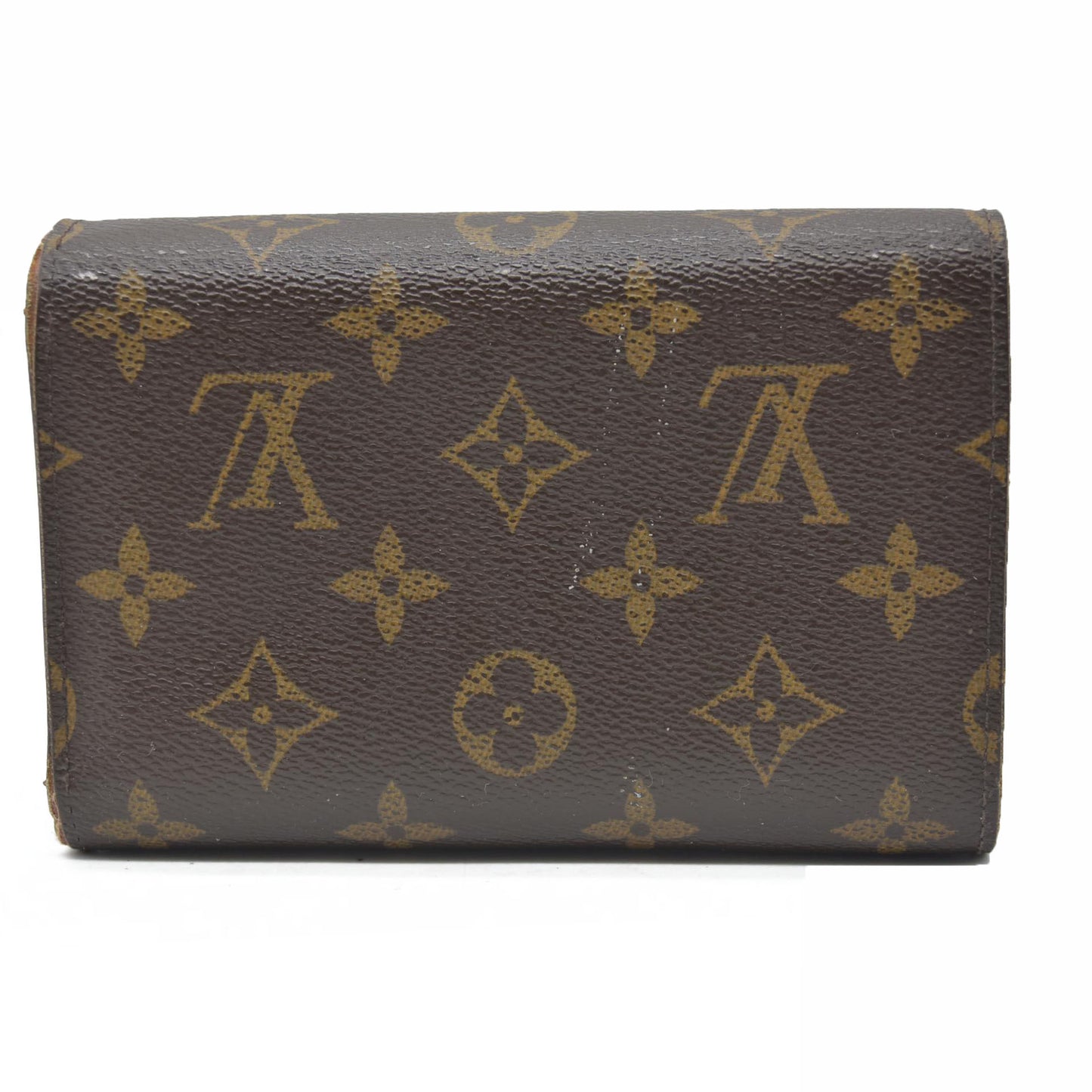 $610 LOUIS VUITTON Monogram Alexandra Trifold Wallet CA2160