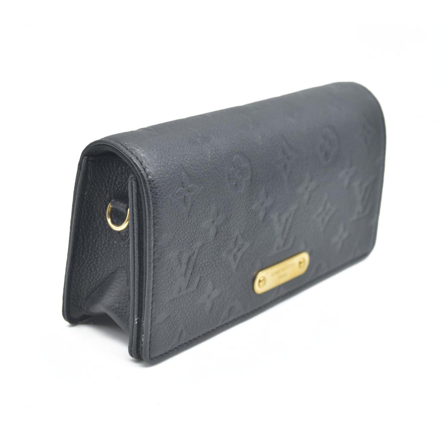 $1890 Louis Vuitton LV Monogram Lily Wallet on Chain