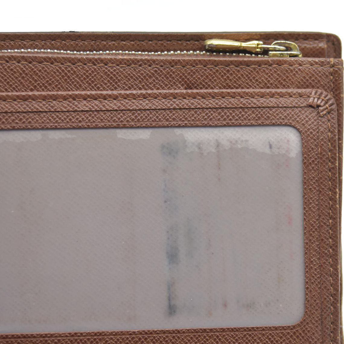 $610 LOUIS VUITTON Monogram Alexandra Trifold Wallet CA2160