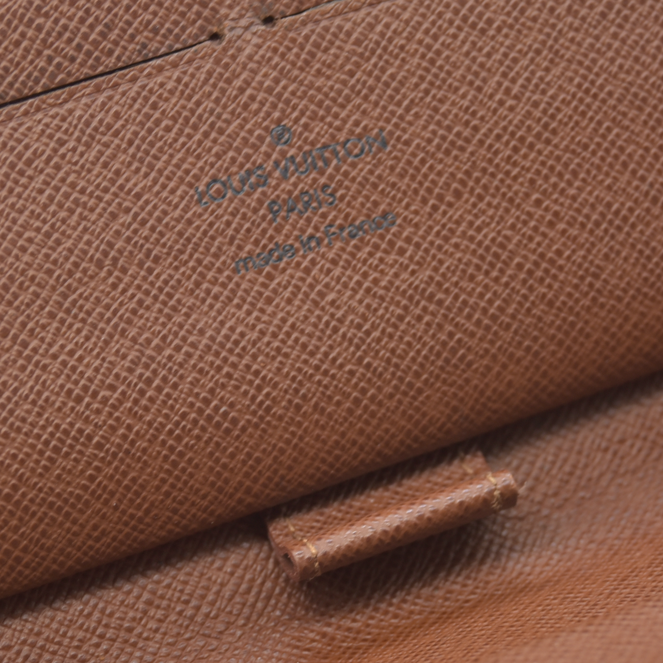 $1040 2005 Louis Vuitton Monogram Zippy Zip Around Organizer Long Wallet VI1015