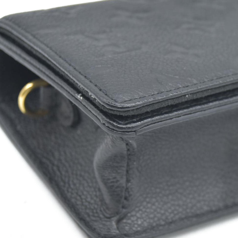 $1890 Louis Vuitton LV Monogram Lily Wallet on Chain