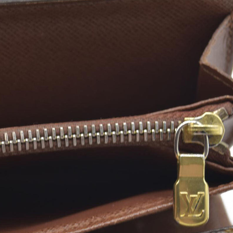 $610 LOUIS VUITTON Monogram Alexandra Trifold Wallet CA2160
