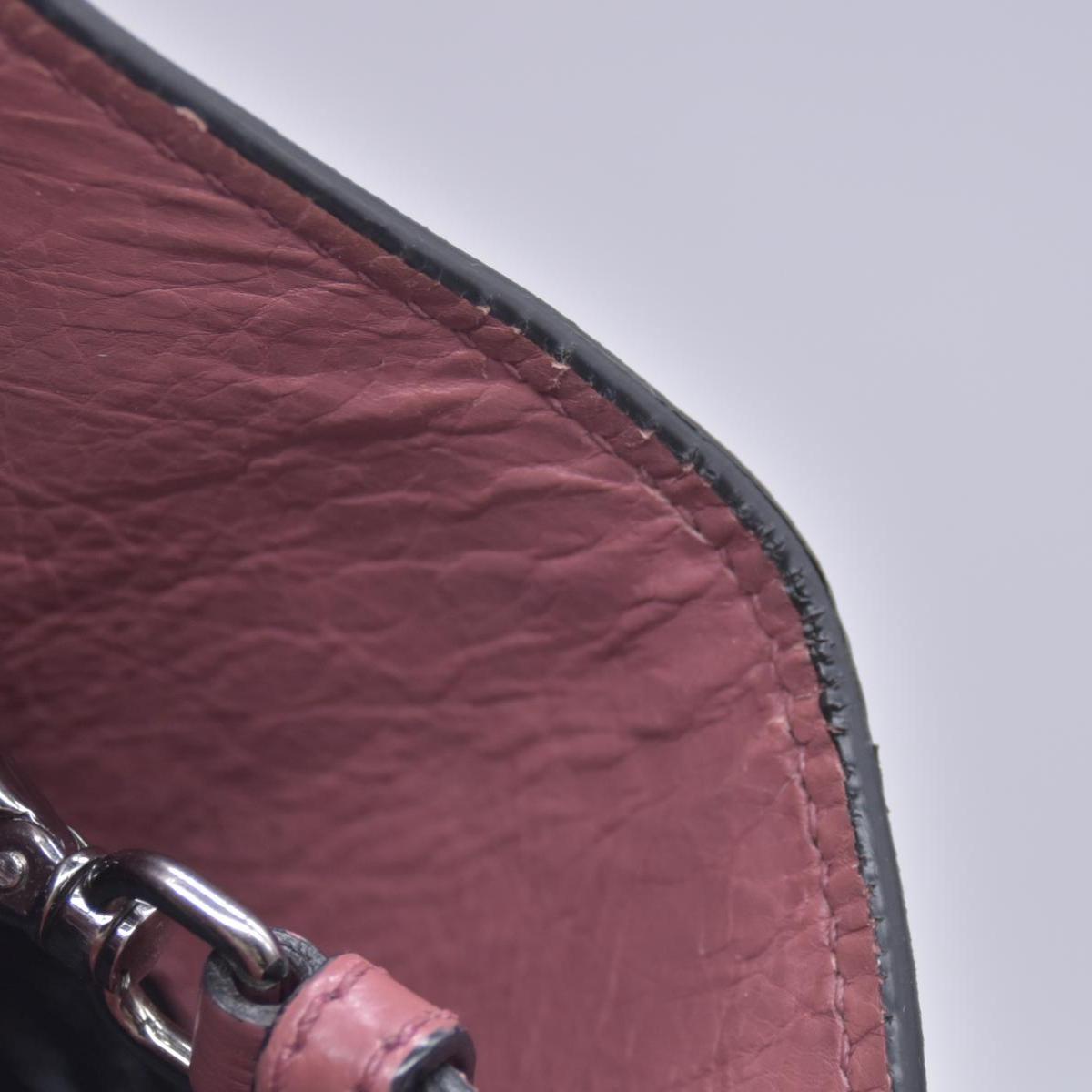 $1595 Prada Vitello Daino Leather Sound Rosso CONSIGNMENT 10020764