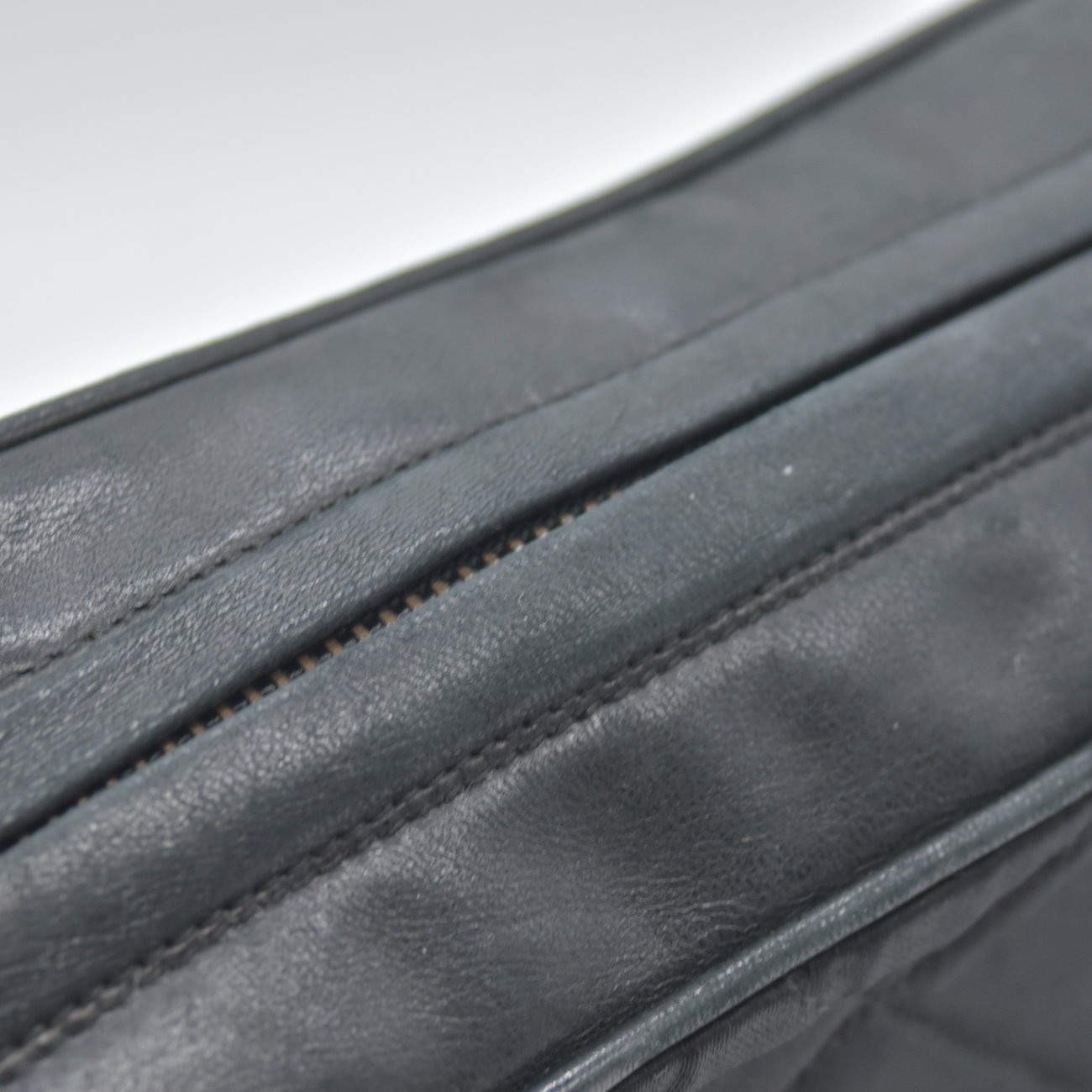 Chanel Chanel Vintage Black Quilted Satin CC Tassel Shoulder Bag