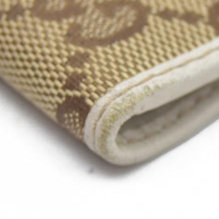 GUCCI GG Sukey GG Canvas Leather 6 Ring Key Case