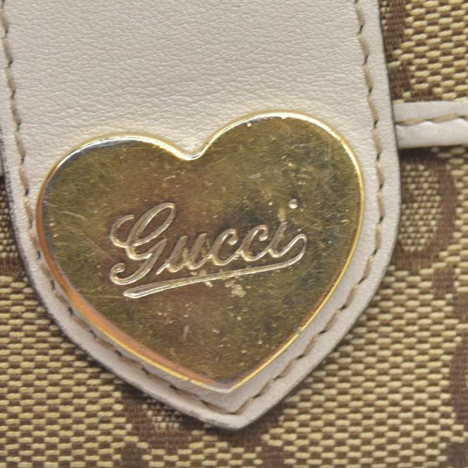 GUCCI GG Sukey GG Canvas Leather 6 Ring Key Case