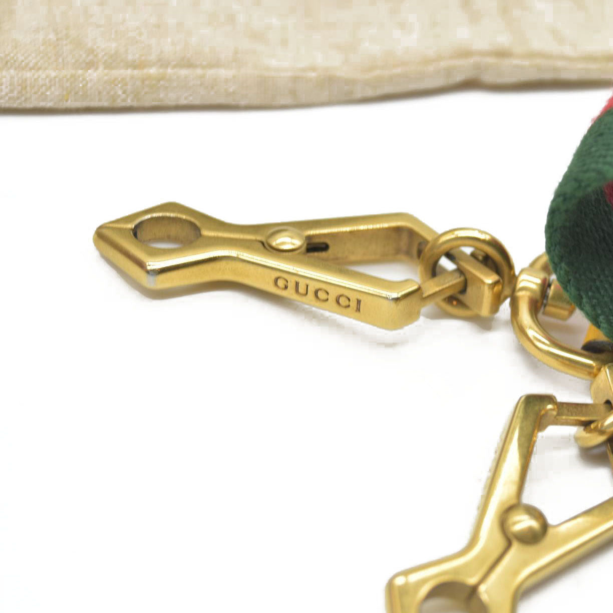 Gucci  GG Supreme Monogram Web Neo Vintage Shoulder Bag Beige New Acero Crop