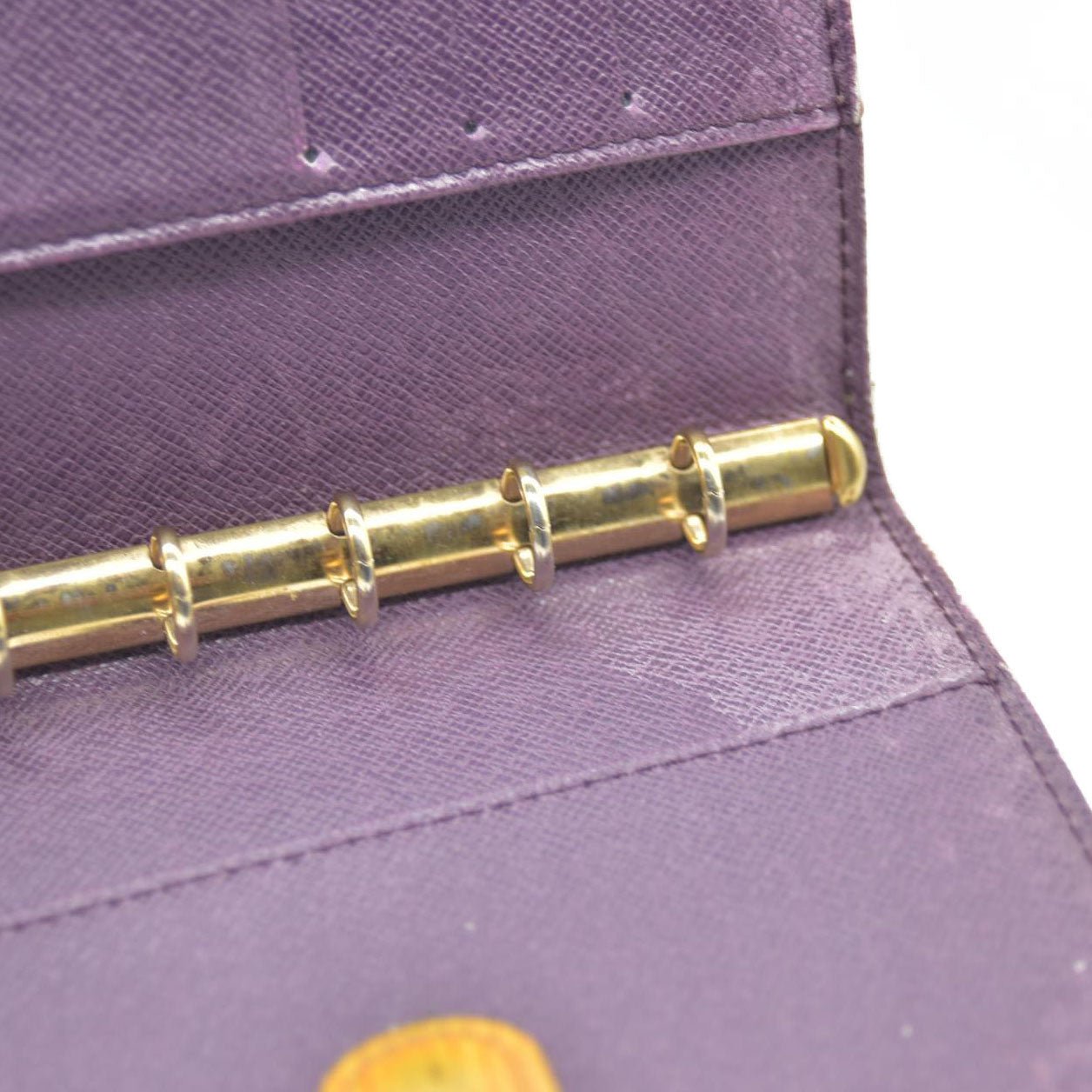 Louis Vuitton Epi Agenda PM Leather Notebook Cover Yellow