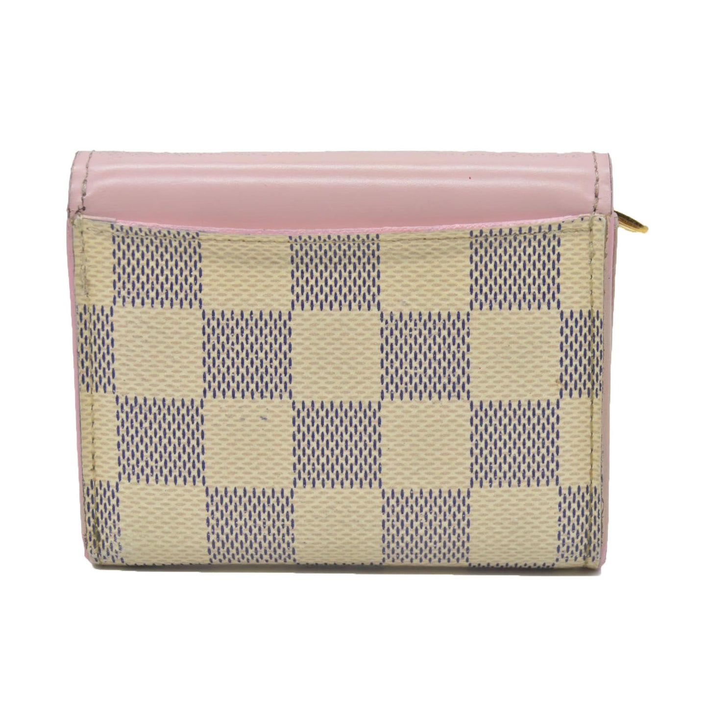 Louis Vuitton  Damier Azur Zoe Wallet Rose Ballerine MI1169
