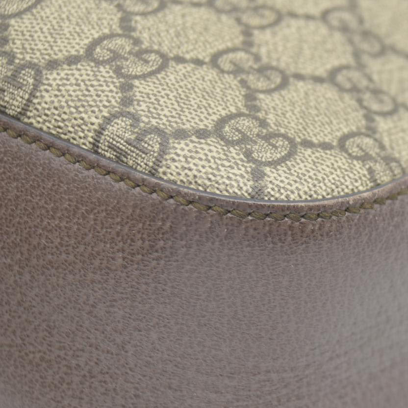 Gucci  GG Supreme Monogram Web Neo Vintage Shoulder Bag Beige New Acero Crop