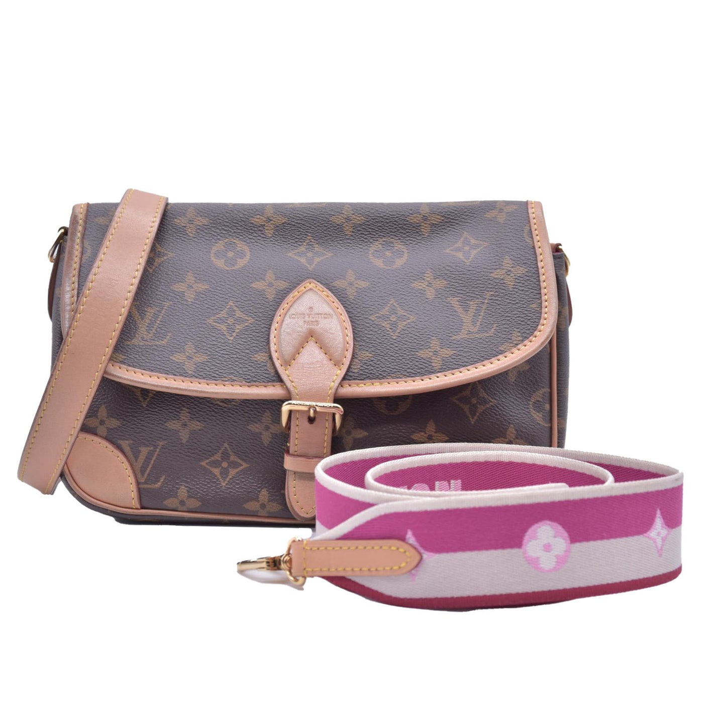 Louis Vuitton  Monogram Diane Fuchsia