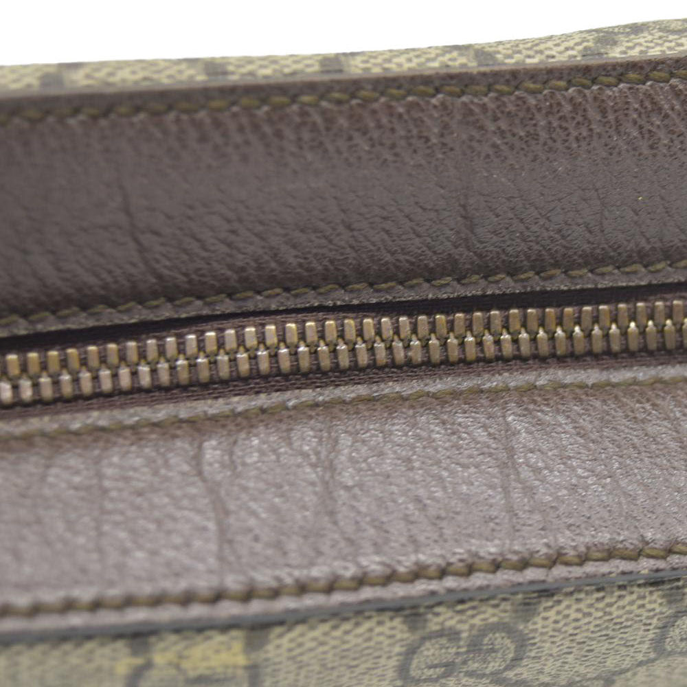 Gucci  GG Supreme Monogram Web Neo Vintage Shoulder Bag Beige New Acero Crop