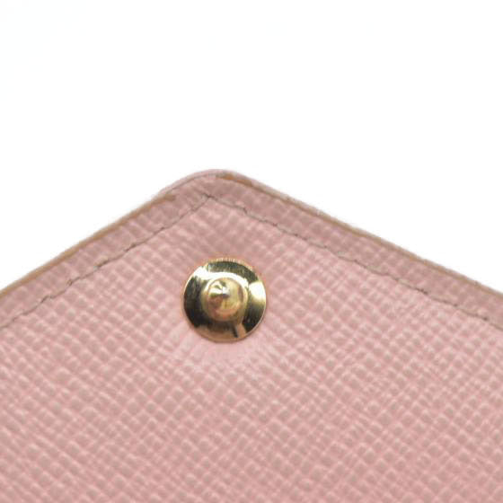 Louis Vuitton  Damier Azur Zoe Wallet Rose Ballerine MI1169