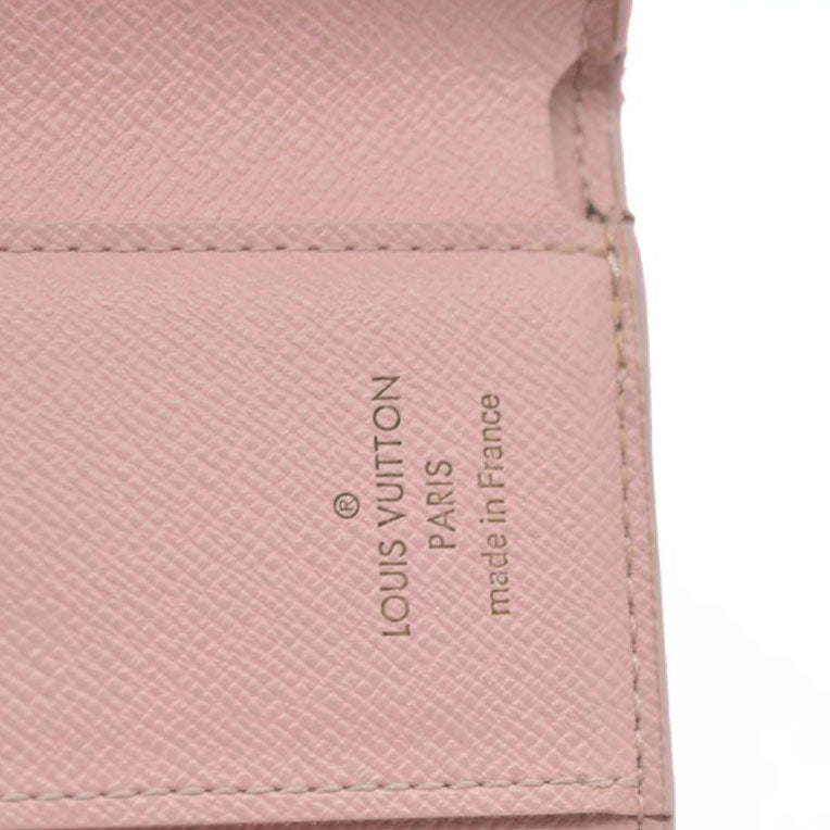 Louis Vuitton  Damier Azur Zoe Wallet Rose Ballerine MI1169