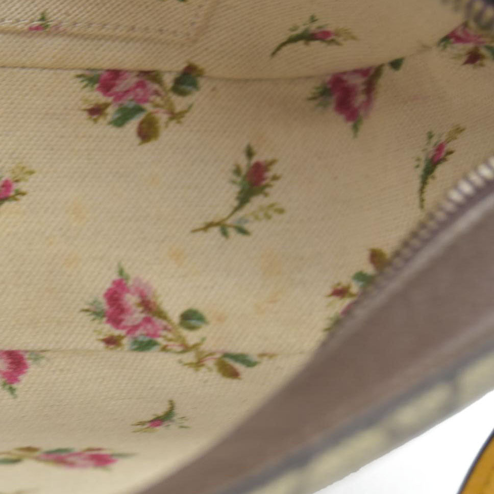 Gucci  GG Supreme Monogram Web Neo Vintage Shoulder Bag Beige New Acero Crop