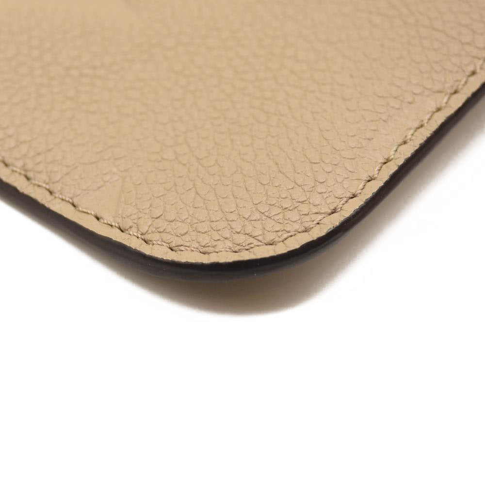 LOUIS VUITTON Empreinte Monogram Giant Neverfull MM Pochette Tourterelle