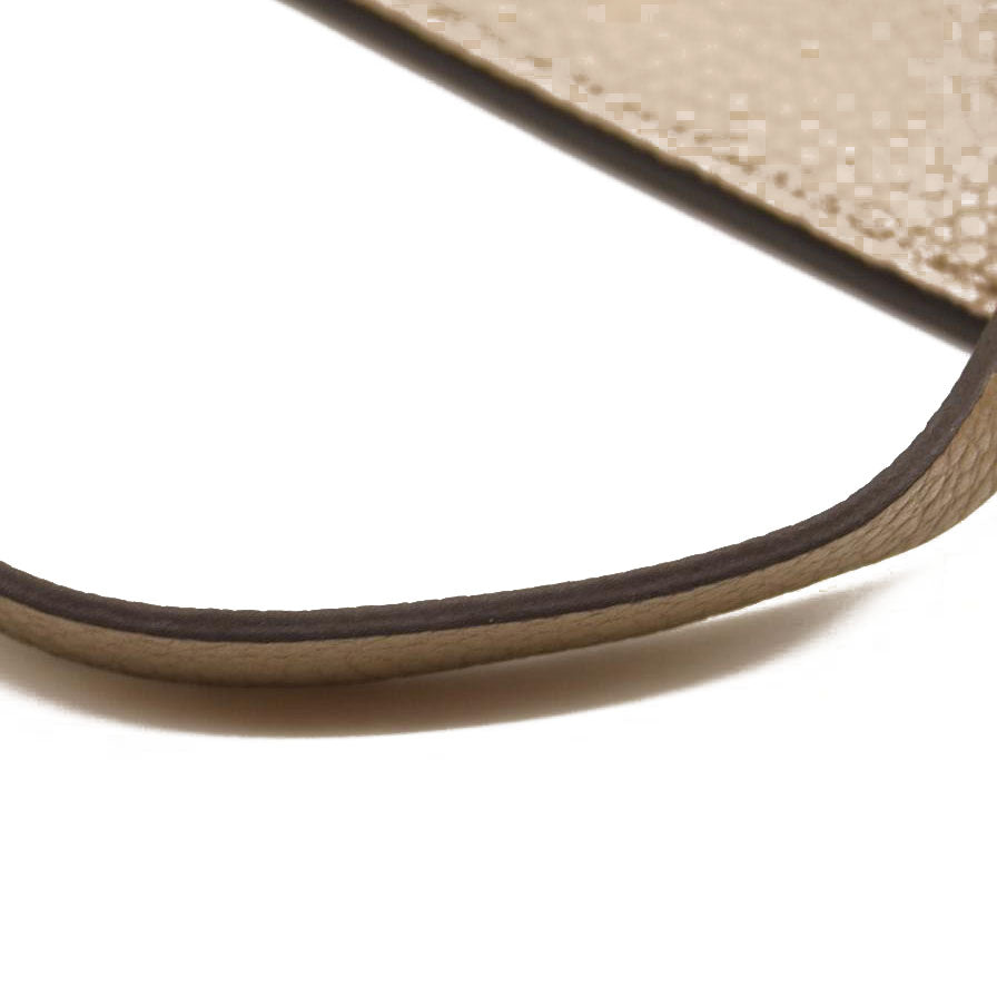 LOUIS VUITTON Empreinte Monogram Giant Neverfull MM Pochette Tourterelle