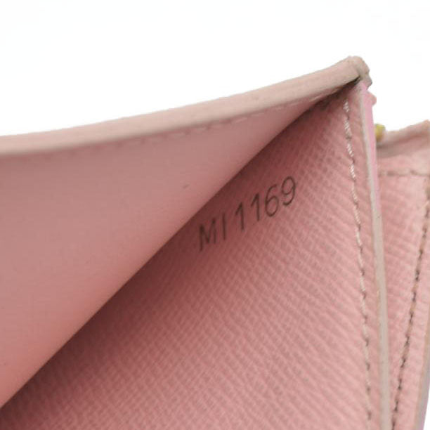 Louis Vuitton  Damier Azur Zoe Wallet Rose Ballerine MI1169
