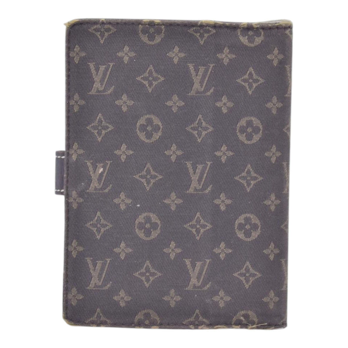 2007 Louis Vuitton Monogram Mini Agenda PM Notebook Cover Brown CA2057 10018466