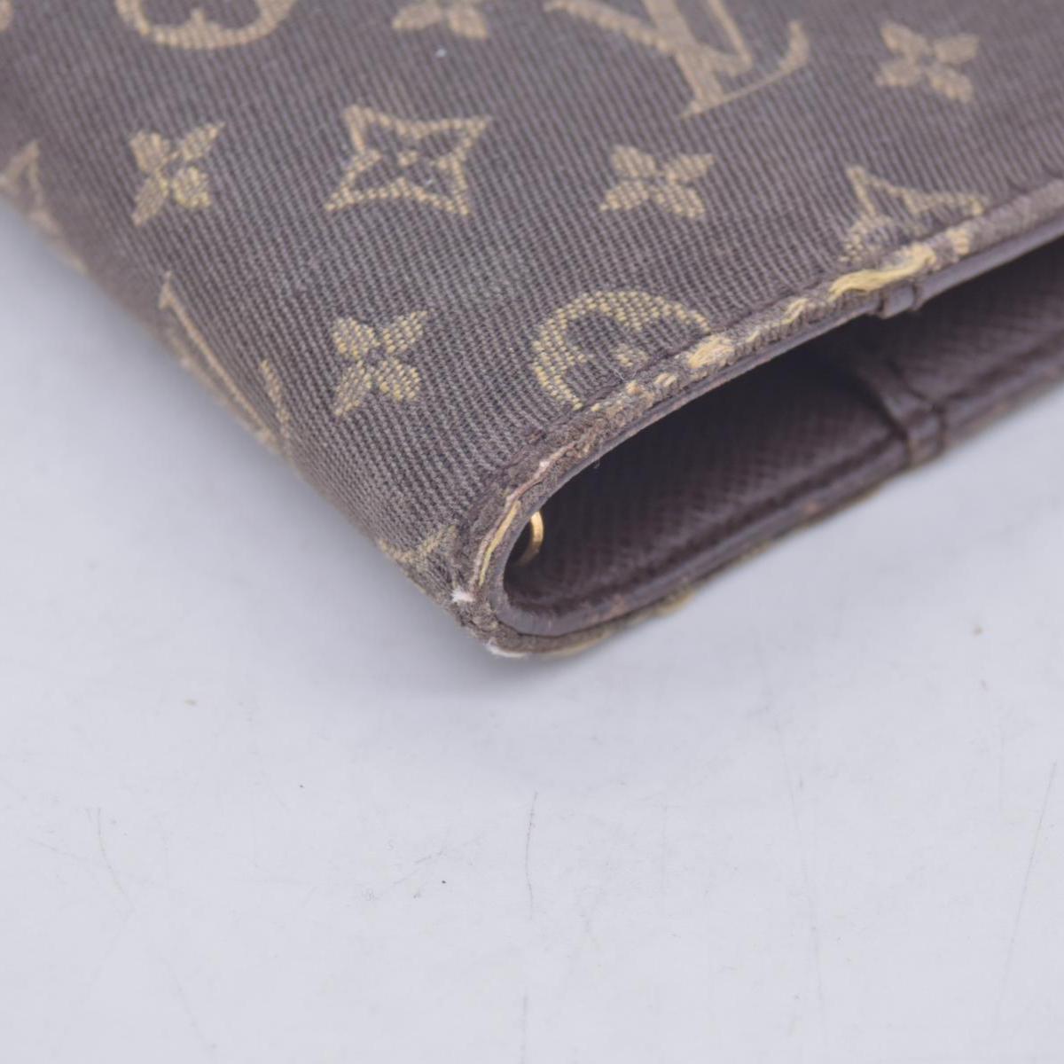2007 Louis Vuitton Monogram Mini Agenda PM Notebook Cover Brown CA2057 10018466