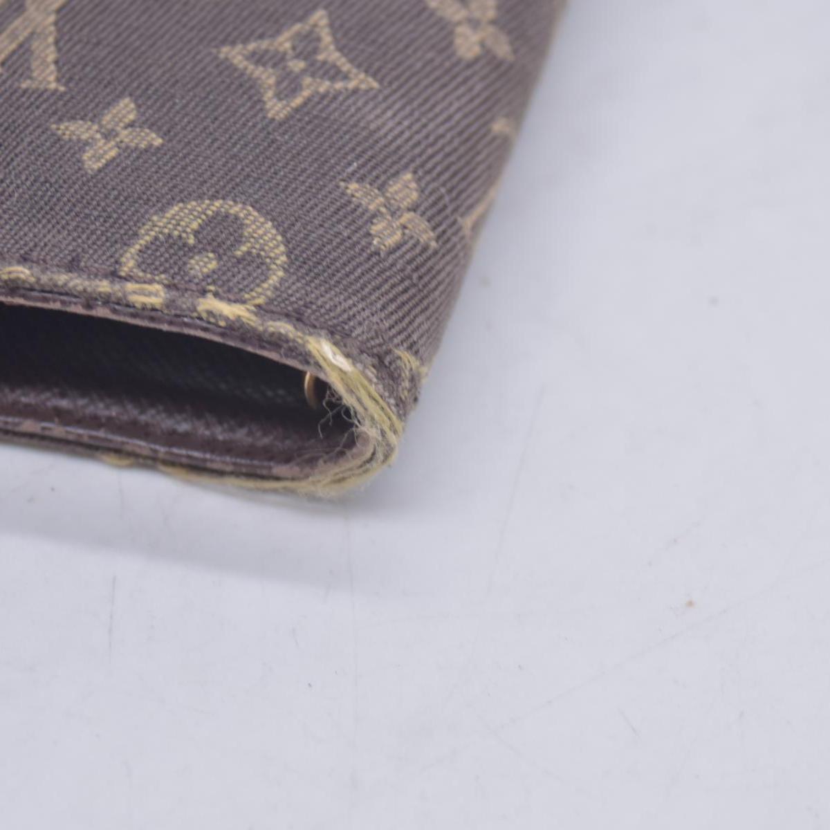 2007 Louis Vuitton Monogram Mini Agenda PM Notebook Cover Brown CA2057 10018466