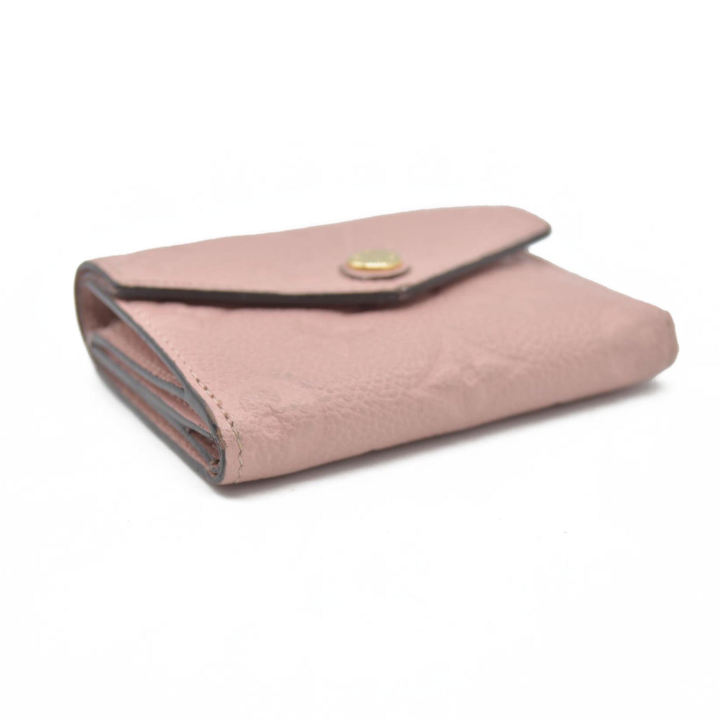 $770 LOUIS VUITTON Monogram Empreinte Zoe Trifold Wallet SP2149