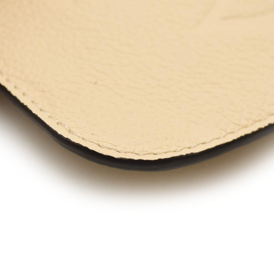 LOUIS VUITTON Empreinte Monogram Giant Neverfull MM Cream