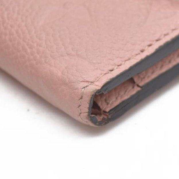 $770 LOUIS VUITTON Monogram Empreinte Zoe Trifold Wallet SP2149