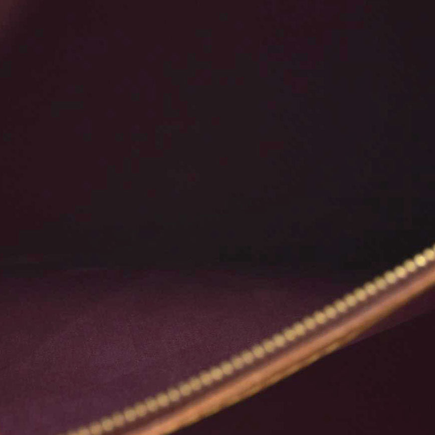 AUCTION $2730 Louis Vuitton  Vernis Brea MM Rouge Fauviste