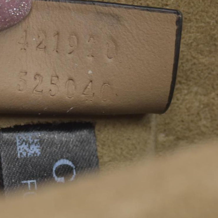 $2700 Gucci GG Supreme Monogram Mini Dionysus Shoulder Bag Taupe