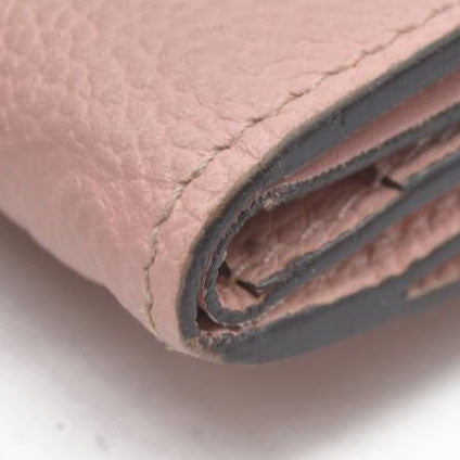 $770 LOUIS VUITTON Monogram Empreinte Zoe Trifold Wallet SP2149