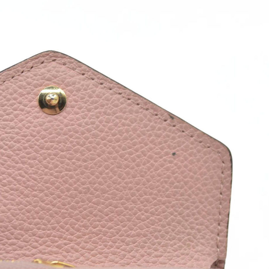 $770 LOUIS VUITTON Monogram Empreinte Zoe Trifold Wallet SP2149