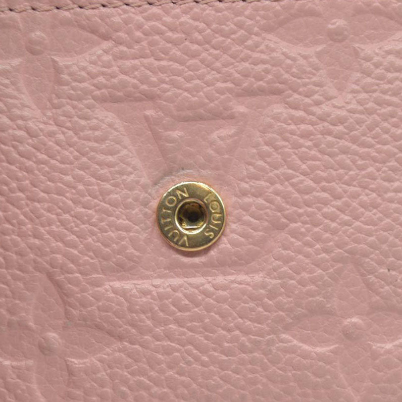 $770 LOUIS VUITTON Monogram Empreinte Zoe Trifold Wallet SP2149