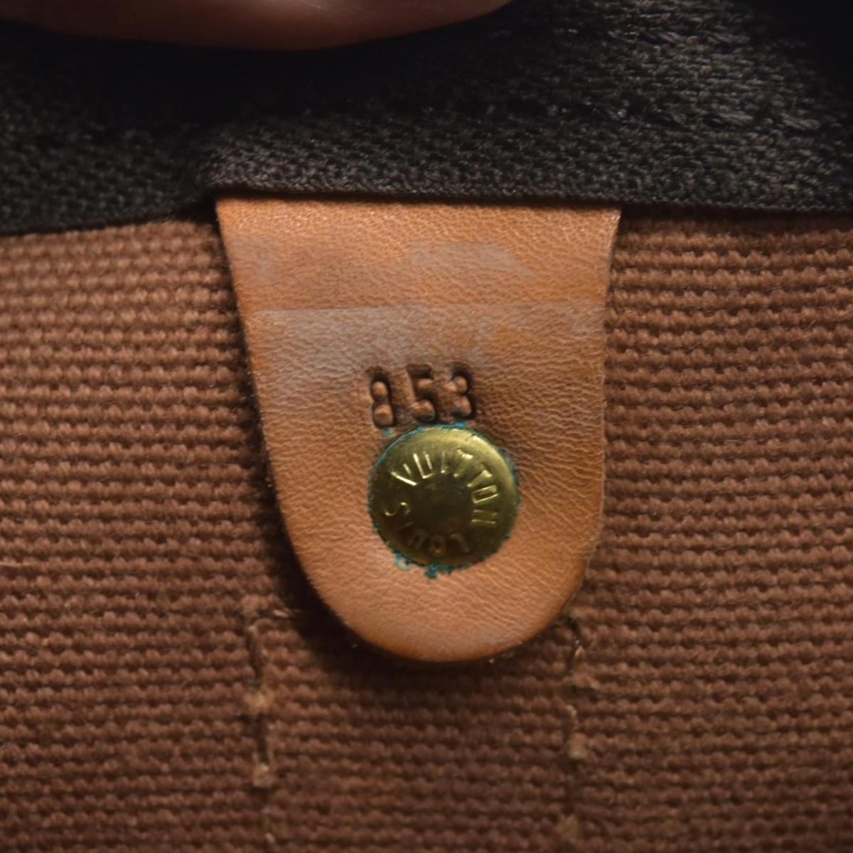 $2170 1985 Louis Vuitton Monogram Keepall 55 SD853