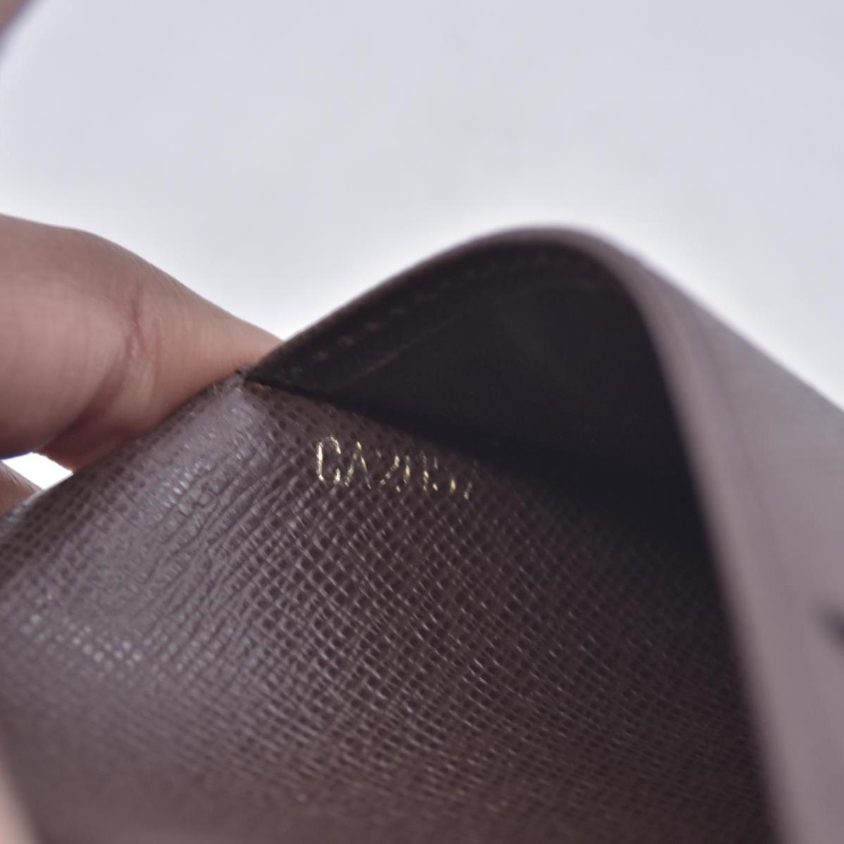 2007 Louis Vuitton Monogram Mini Agenda PM Notebook Cover Brown CA2057 10018466