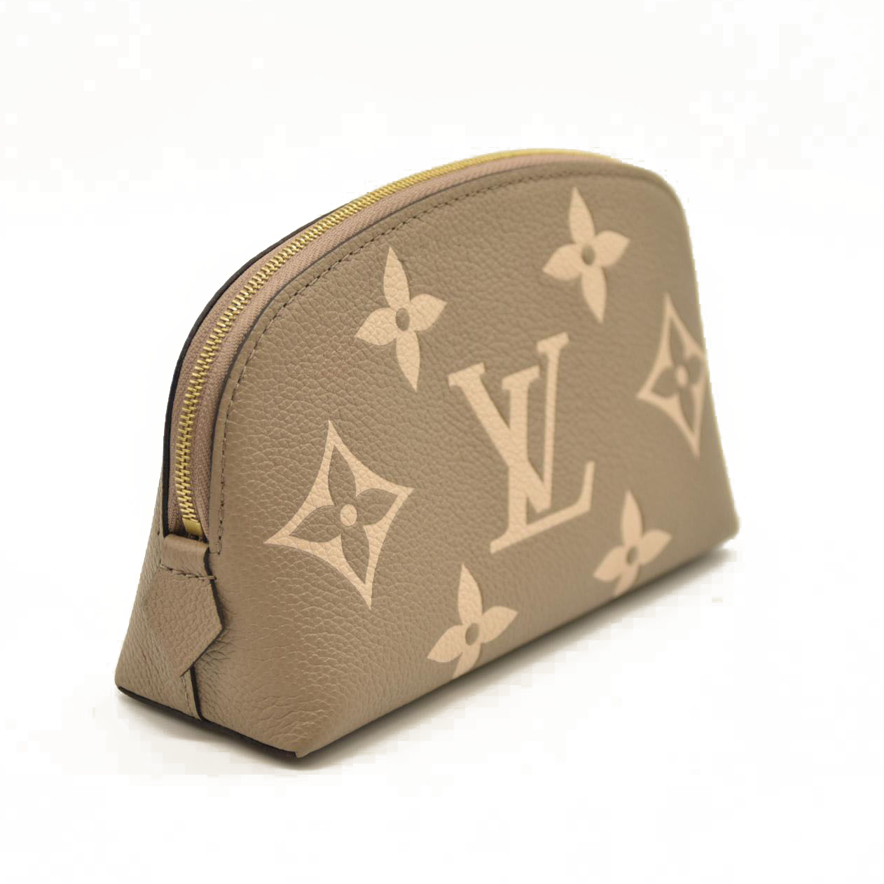 LOUIS VUITTON  Empreinte Monogram Giant Cosmetic Pouch Beige Cream