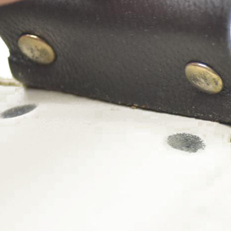 GUCCI Ssima Ribbon GG Logo Leather 6 Rings Key Case Ivory