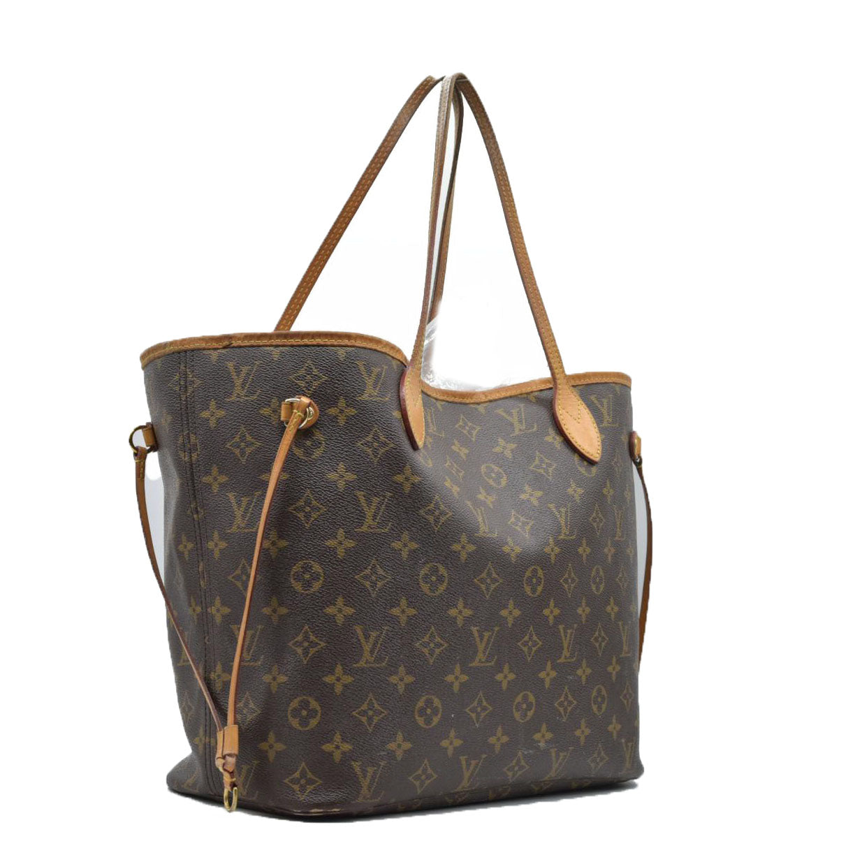 $2170 Louis Vuitton Monogram Neverfull MM SD2166