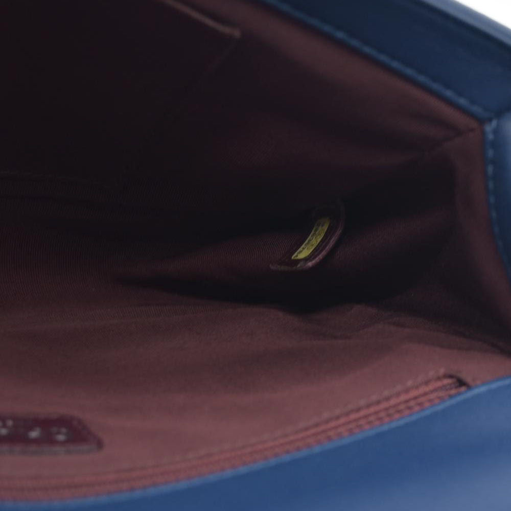 $7000 Chanel Boy Flap Bag Chevron Wrinkled Lambskin New Medium