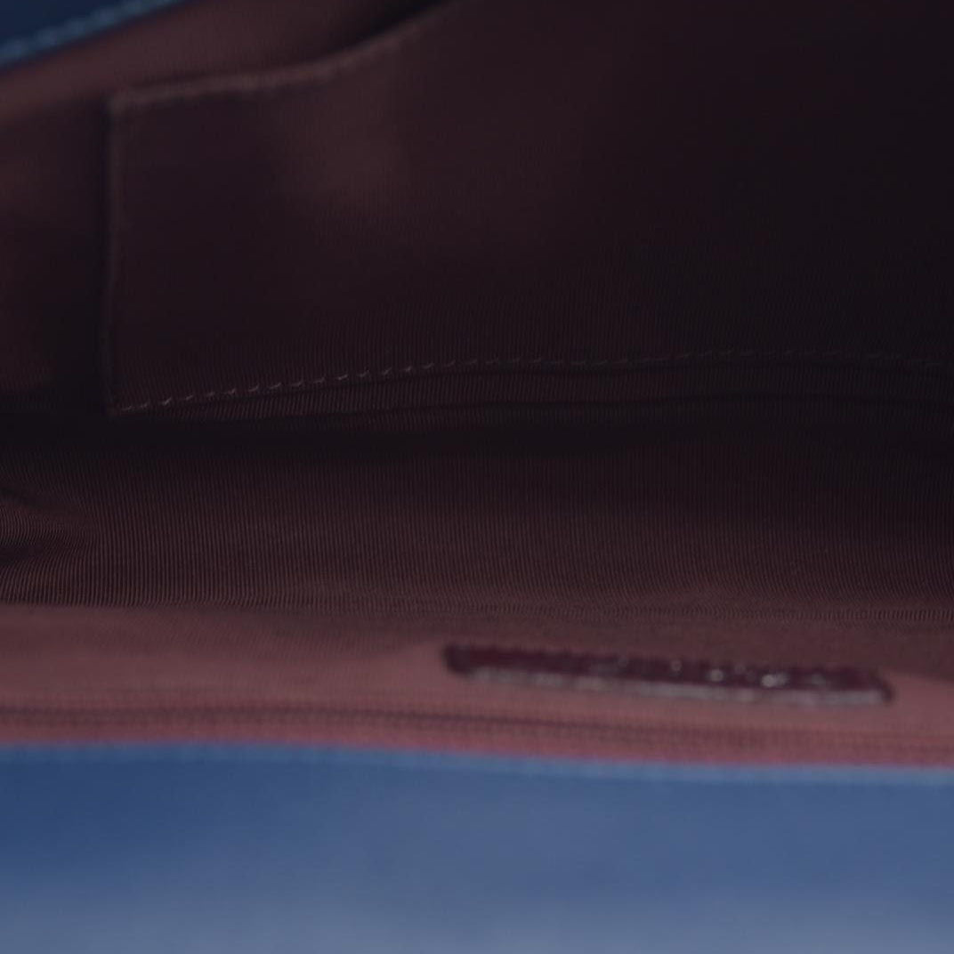 $7000 Chanel Boy Flap Bag Chevron Wrinkled Lambskin New Medium