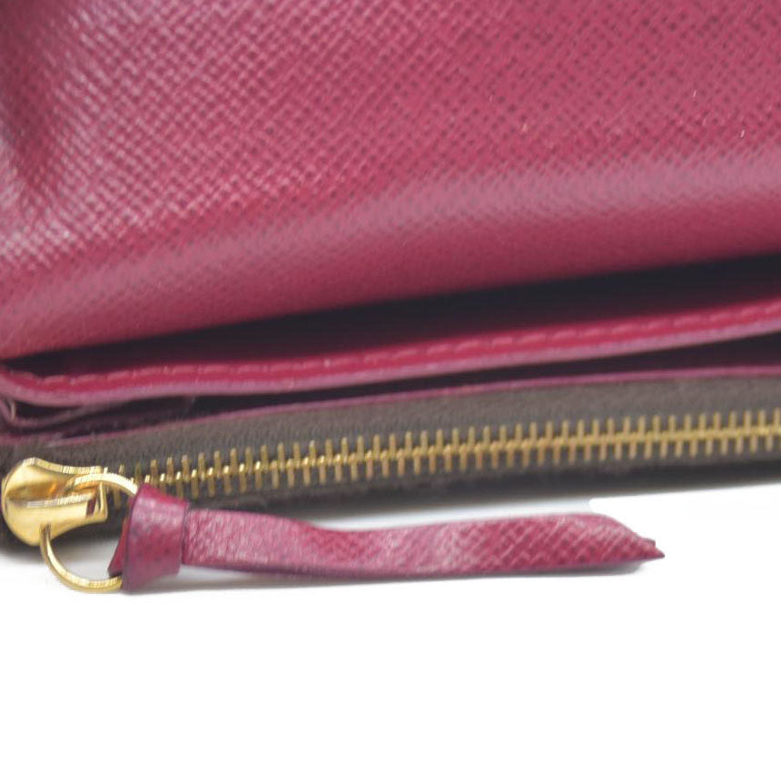 Louis Vuitton Monogram Porte Monnaie Rosalie Coin Purse Wallet Brown UB2108