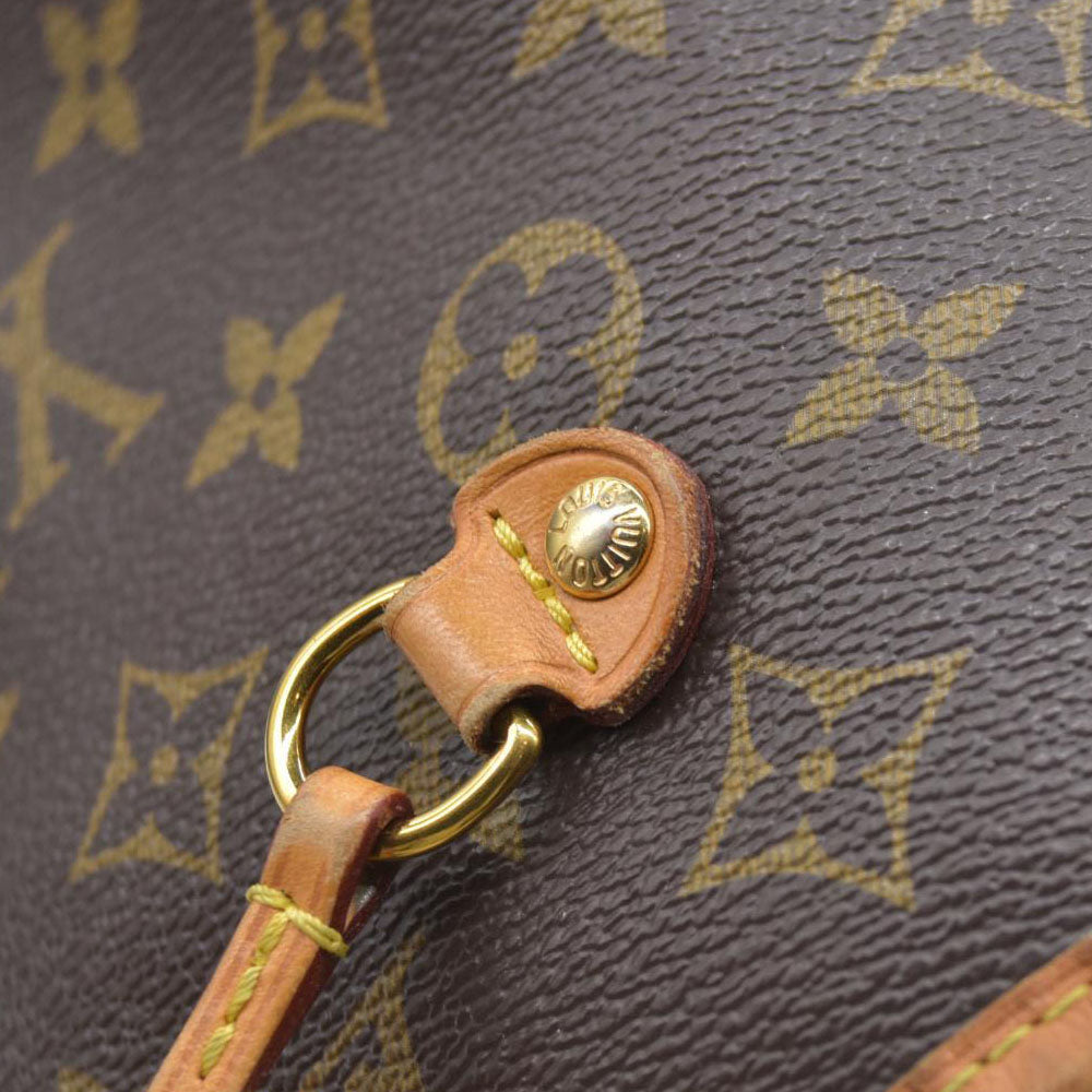 $2170 Louis Vuitton Monogram Neverfull MM SD2166