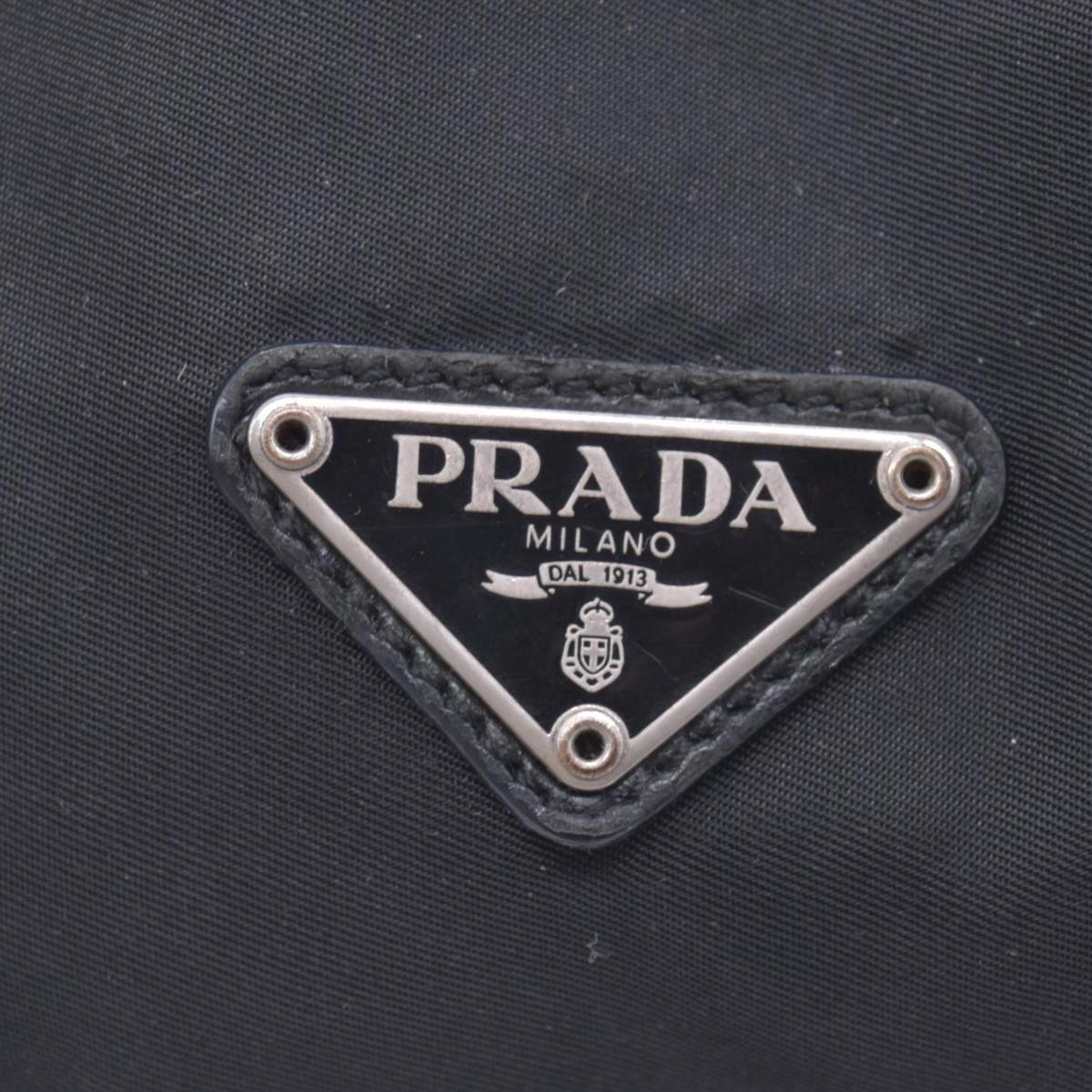 $1390 Vintage Prada Black Nylon Shoulder Bag CONSIGNMENT