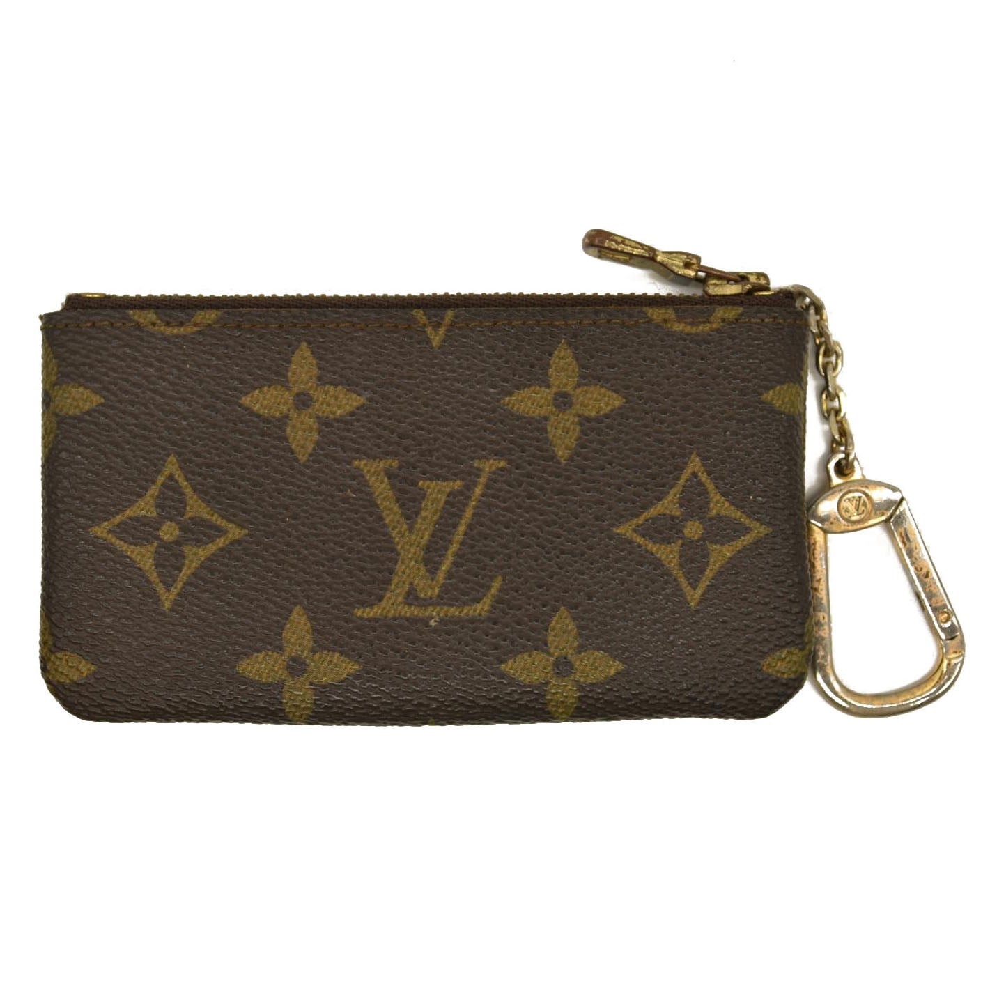 Louis Vuitton  Monogram Key Pouch 884ET