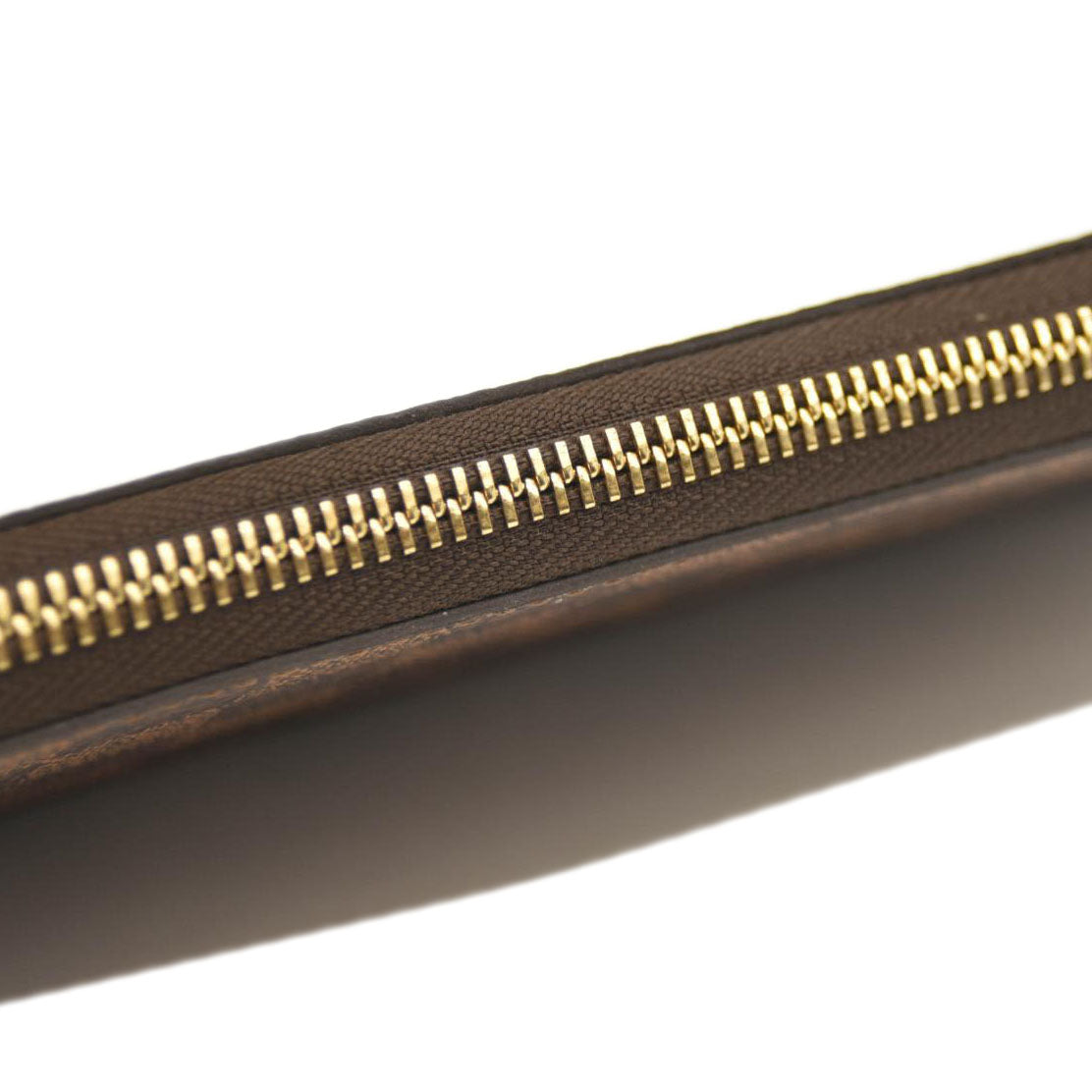 LOUIS VUITTON Damier Ebene Clemence Wallet Cherry