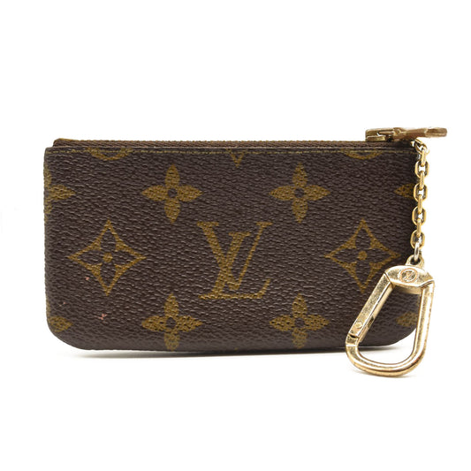 LOUIS VUITTON Monogram Key Pouch