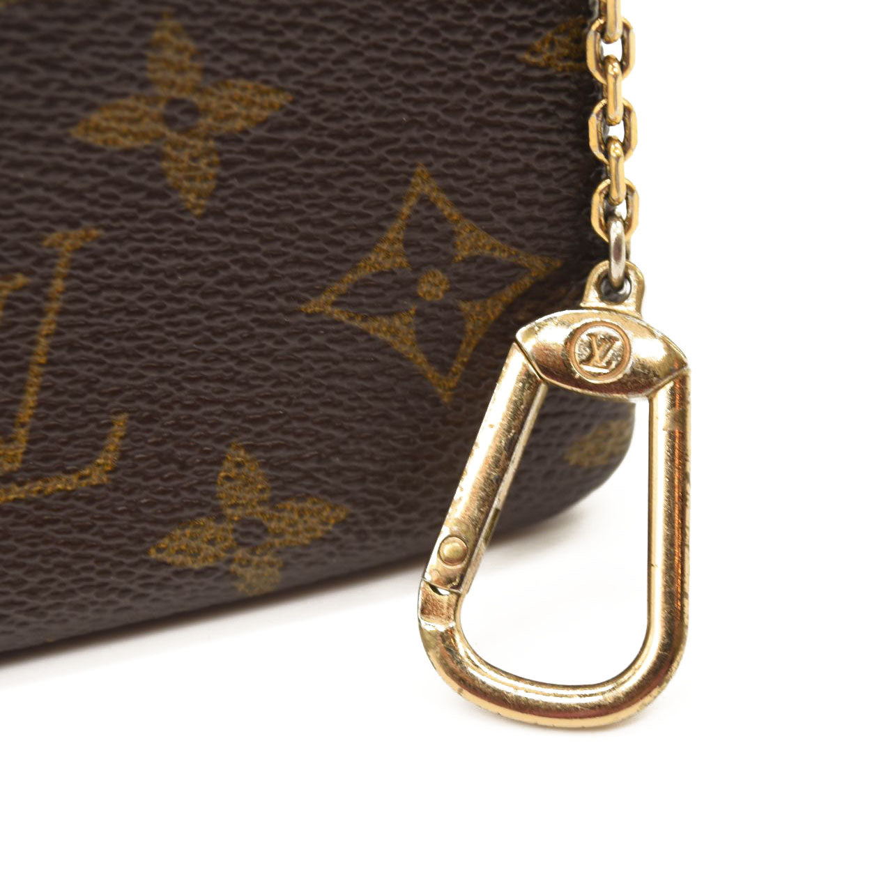 LOUIS VUITTON Monogram Key Pouch