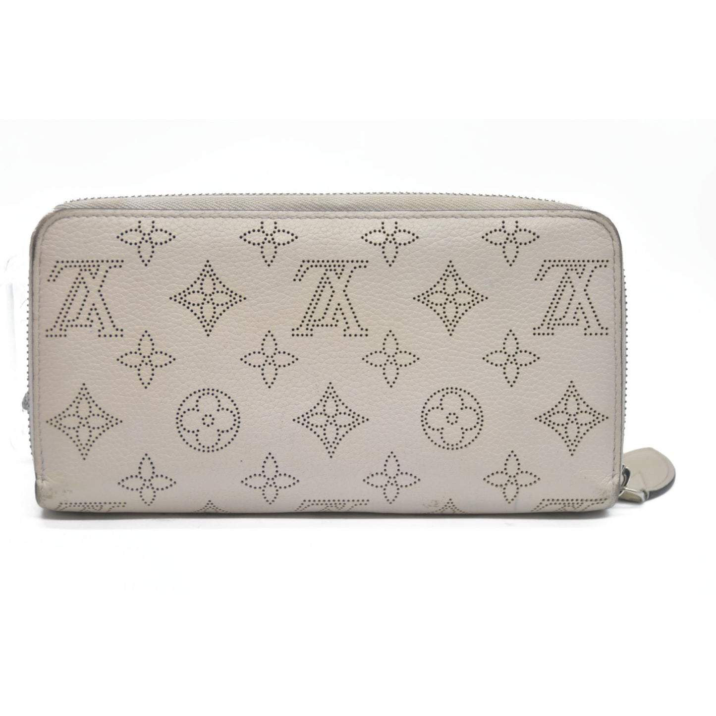 Louis Vuitton Mahina Zip Around Long Wallet Beige TN4139