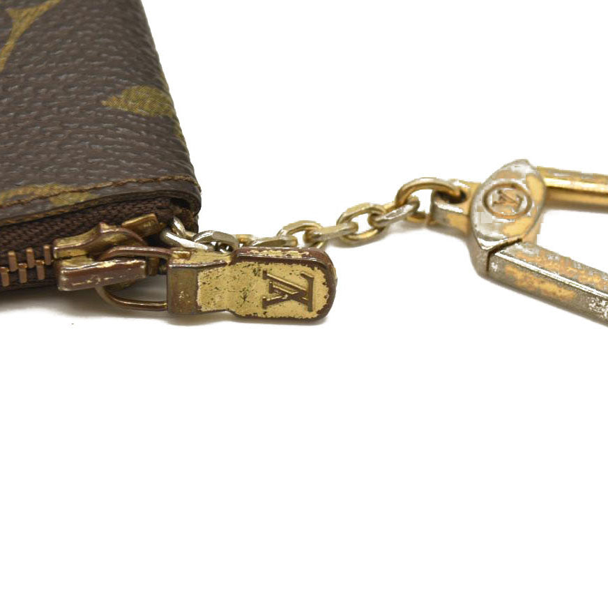 Louis Vuitton  Monogram Key Pouch 884ET