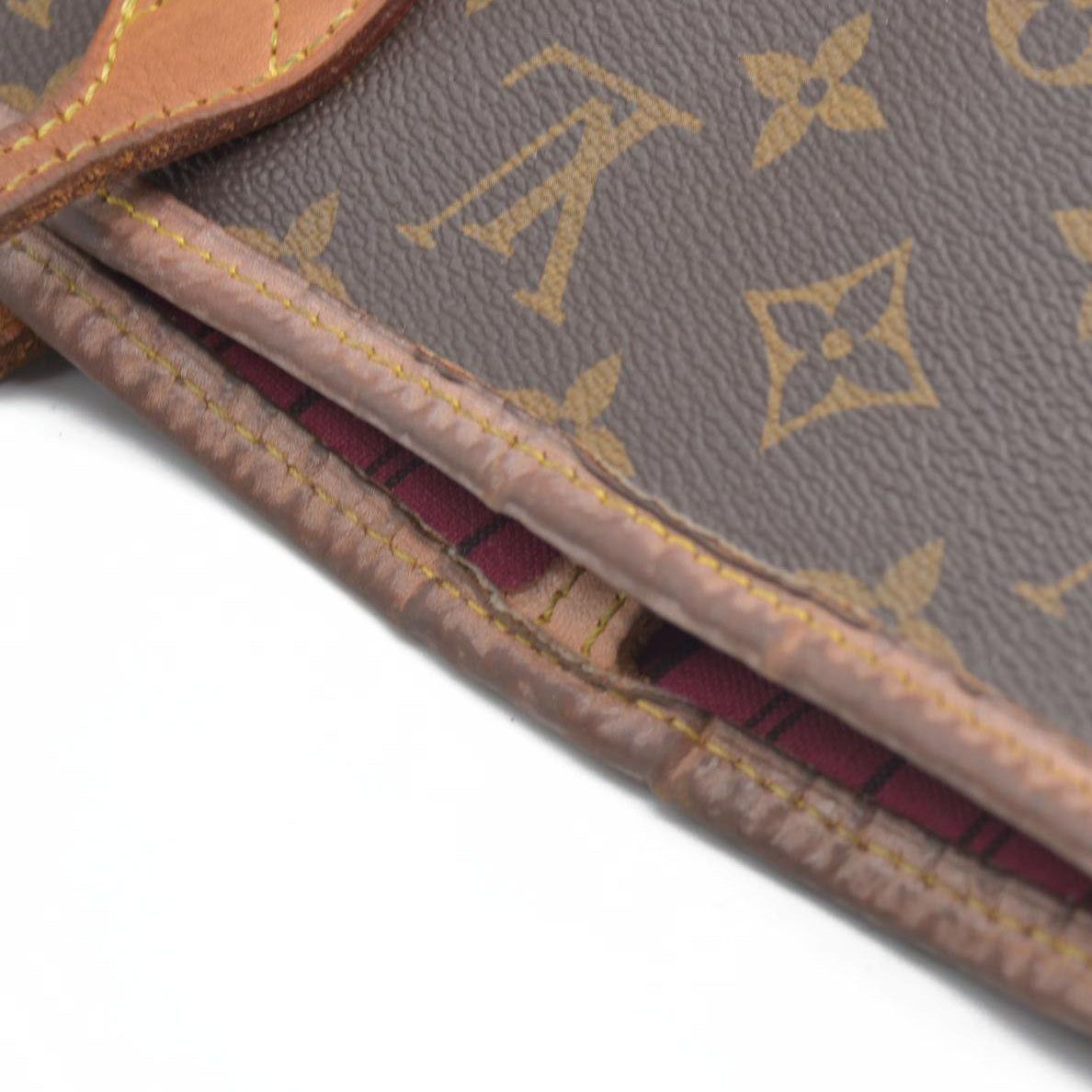 $2170 Louis Vuitton Monogram Neo Neverfull MM Pivoine SD3109